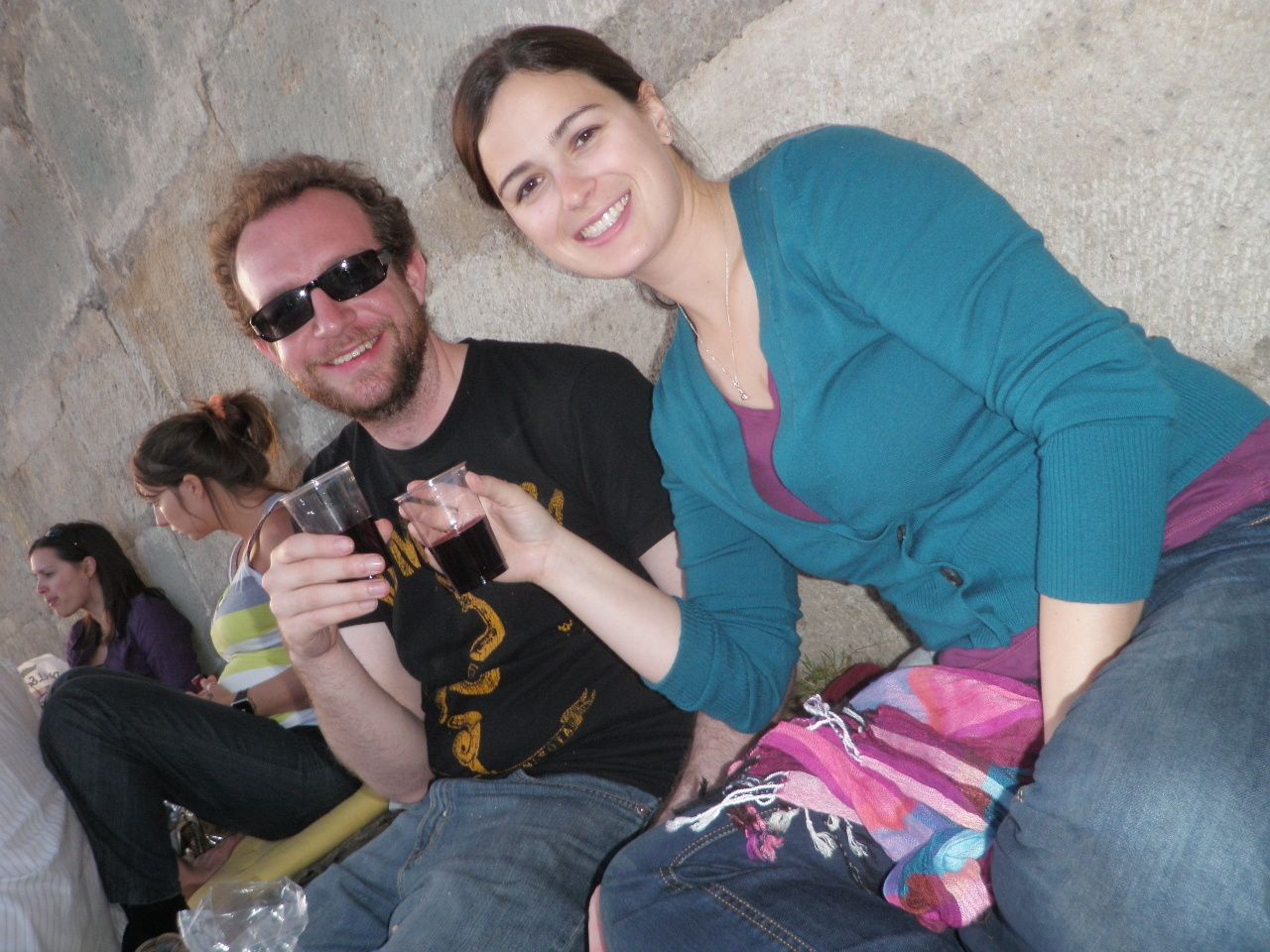 Jachin and Elysia by the Seine