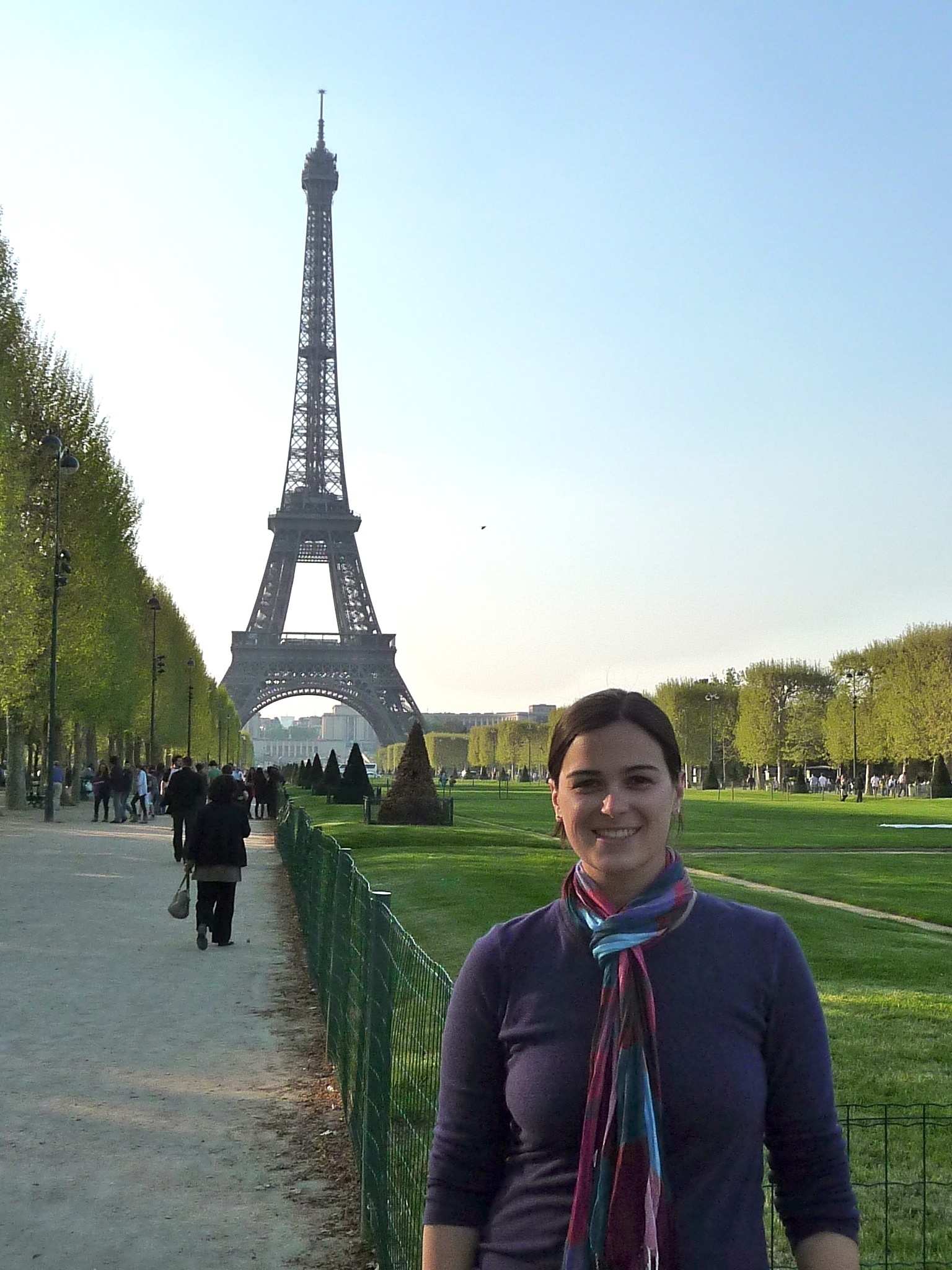 Elysia and the Eiffel Tower