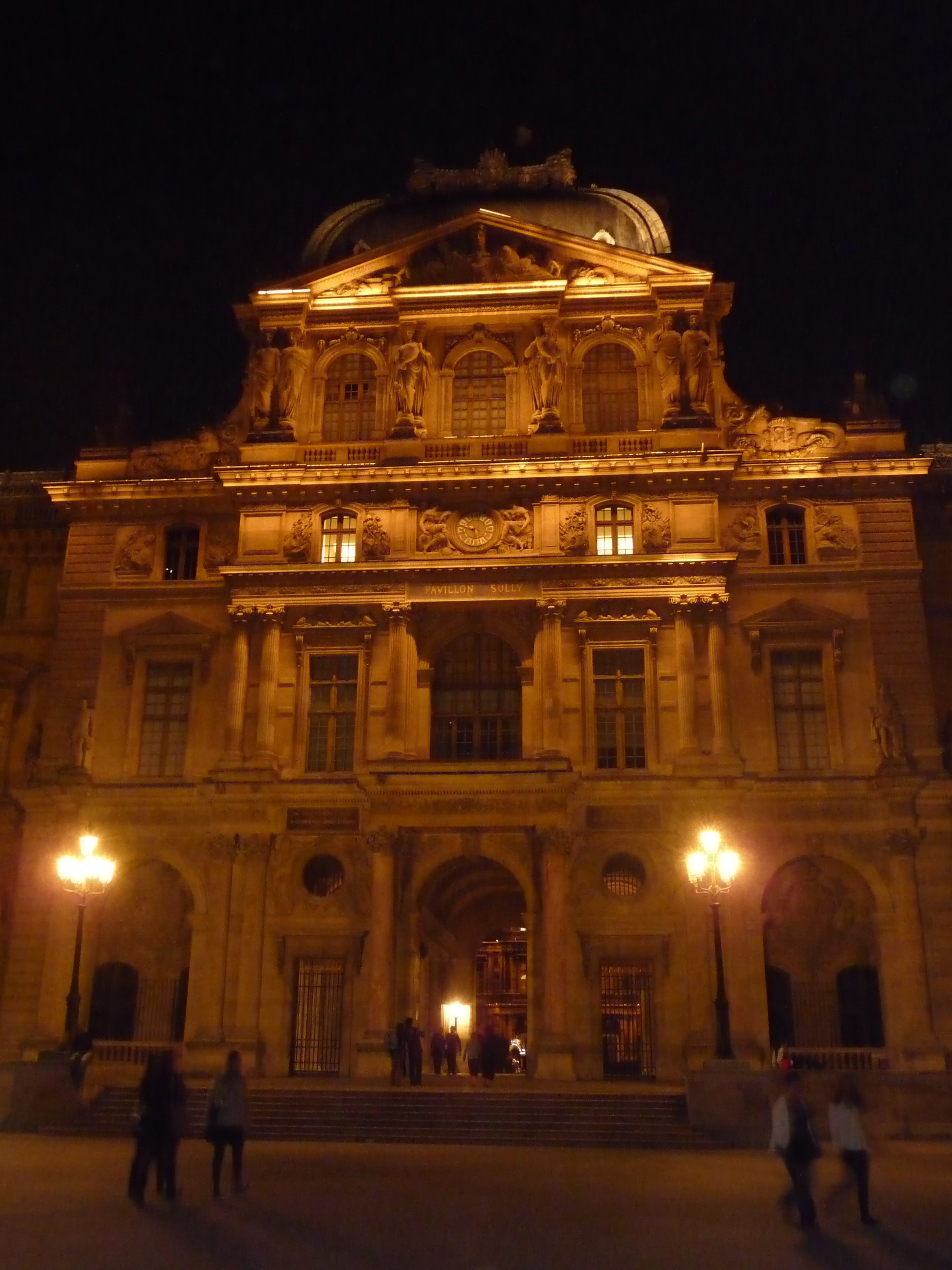 Louvre at Night