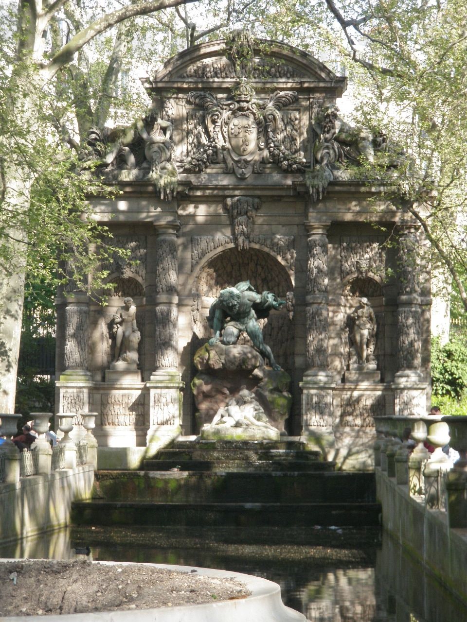 The Statue of Zeus in the Luxembourg