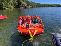 Lots of rides on the lake.