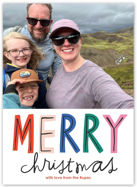 Christmas Card Front