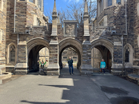 The Hogwarts-themed part of the Princeton campus
