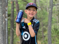 The blueberries were bountiful