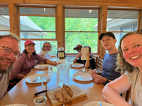 We were at du Nord with several friends, including the Slecks.