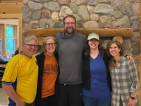 We went to du Nord with some friends, and there were also some other good friends who just happened to be there the same week. It was great to get to see them again.