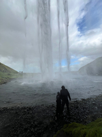 You could hike around behind Skogafoss, if you had the gear to get wet.